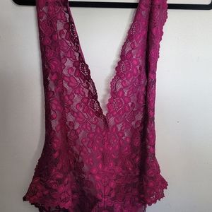 Figleaves Lace Bodysuit...NWT